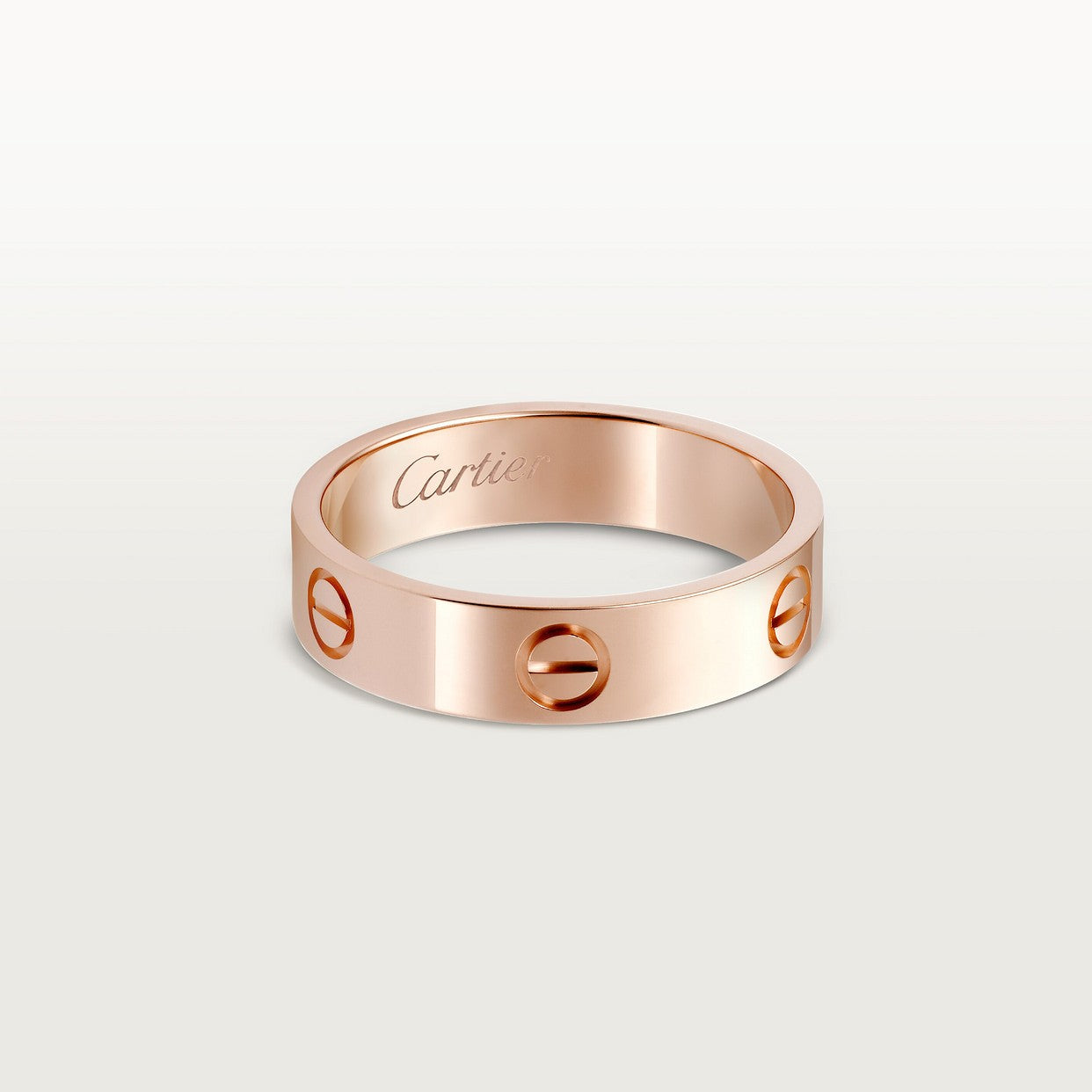 CARTIER LOVE CLASSIC ROSE GOLD RING