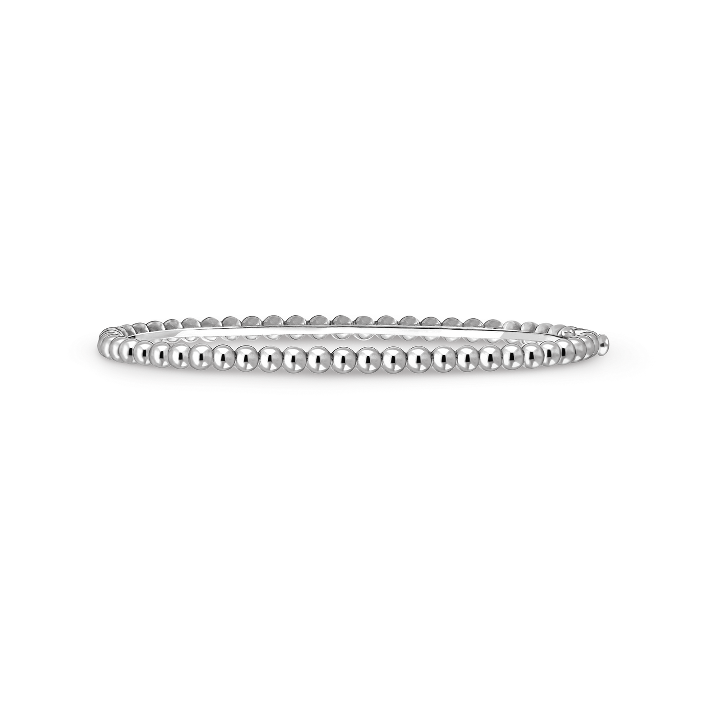 VAN CLEEF BEADED BRACELET WITH MEDIUM GOLD PEARL WHITE GOLD MODEL
