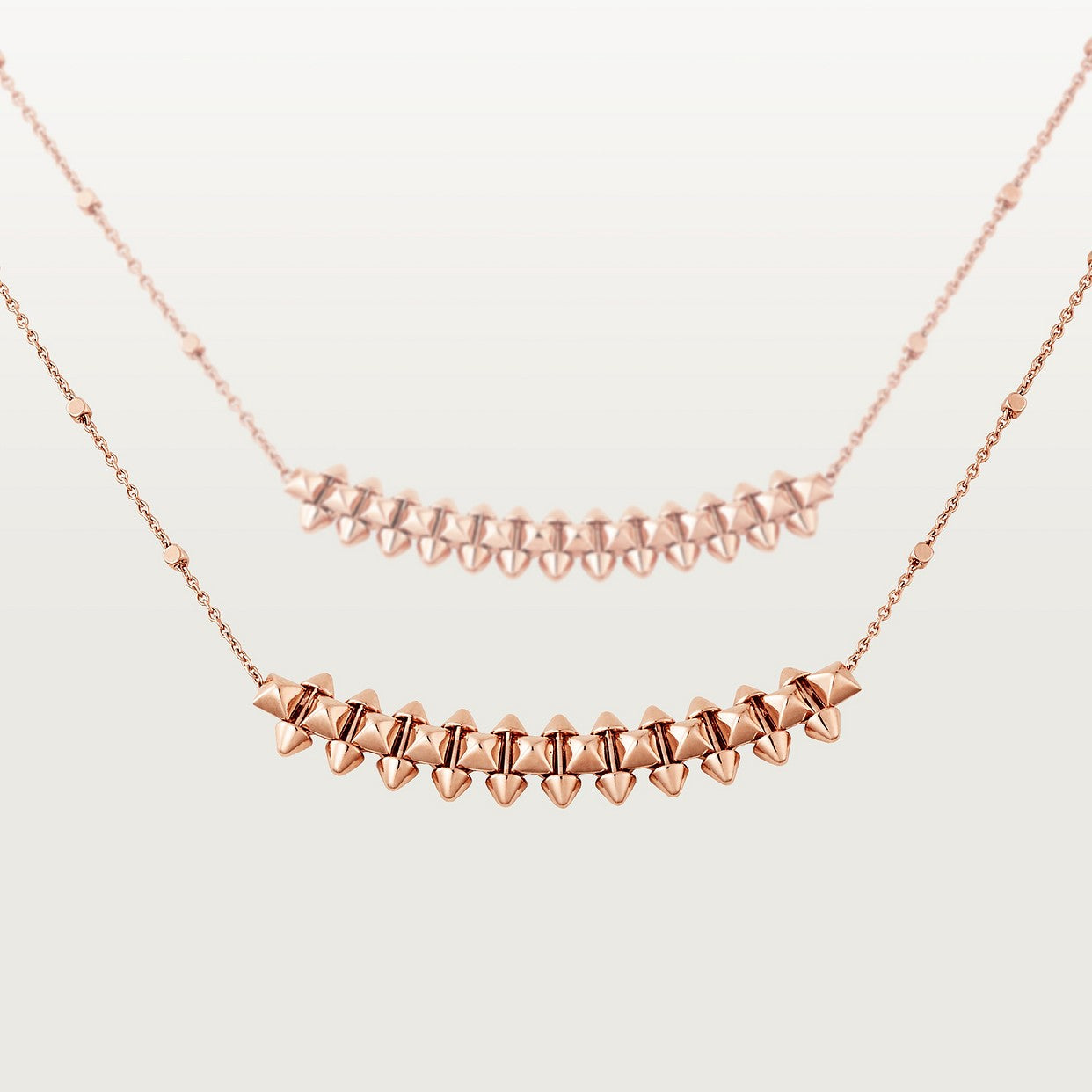 CARTIER CLASH ROSE GOLD NECKLACE