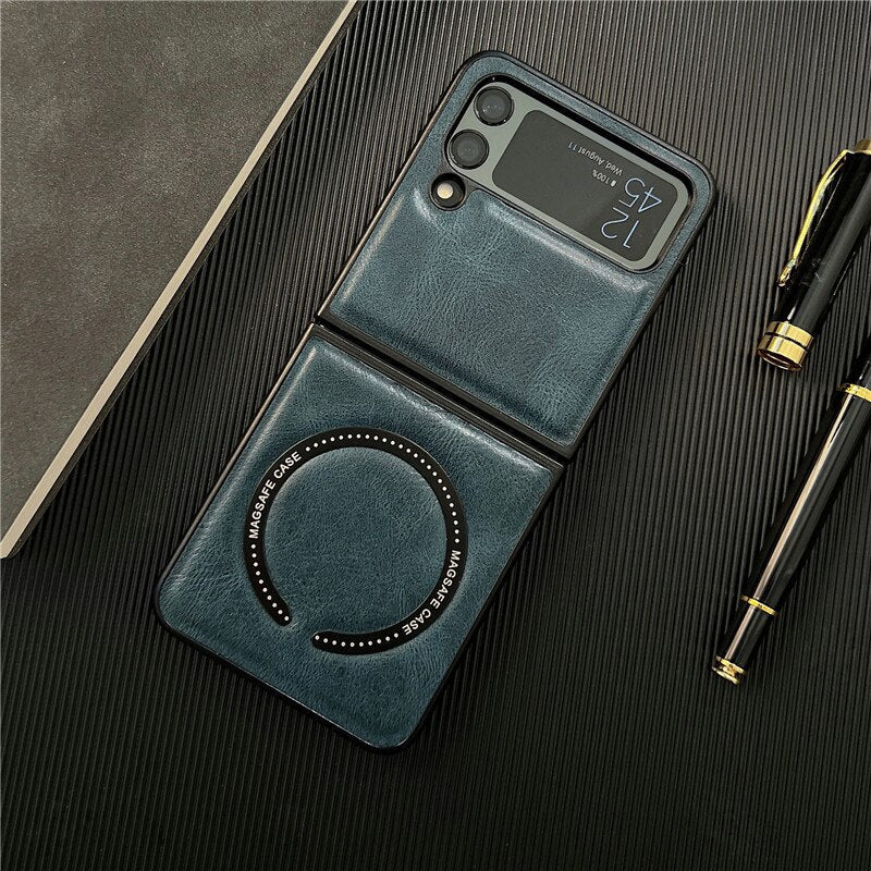 Luxury Business LeatherCase for Samsung Galaxy Z Flip - casetiphone