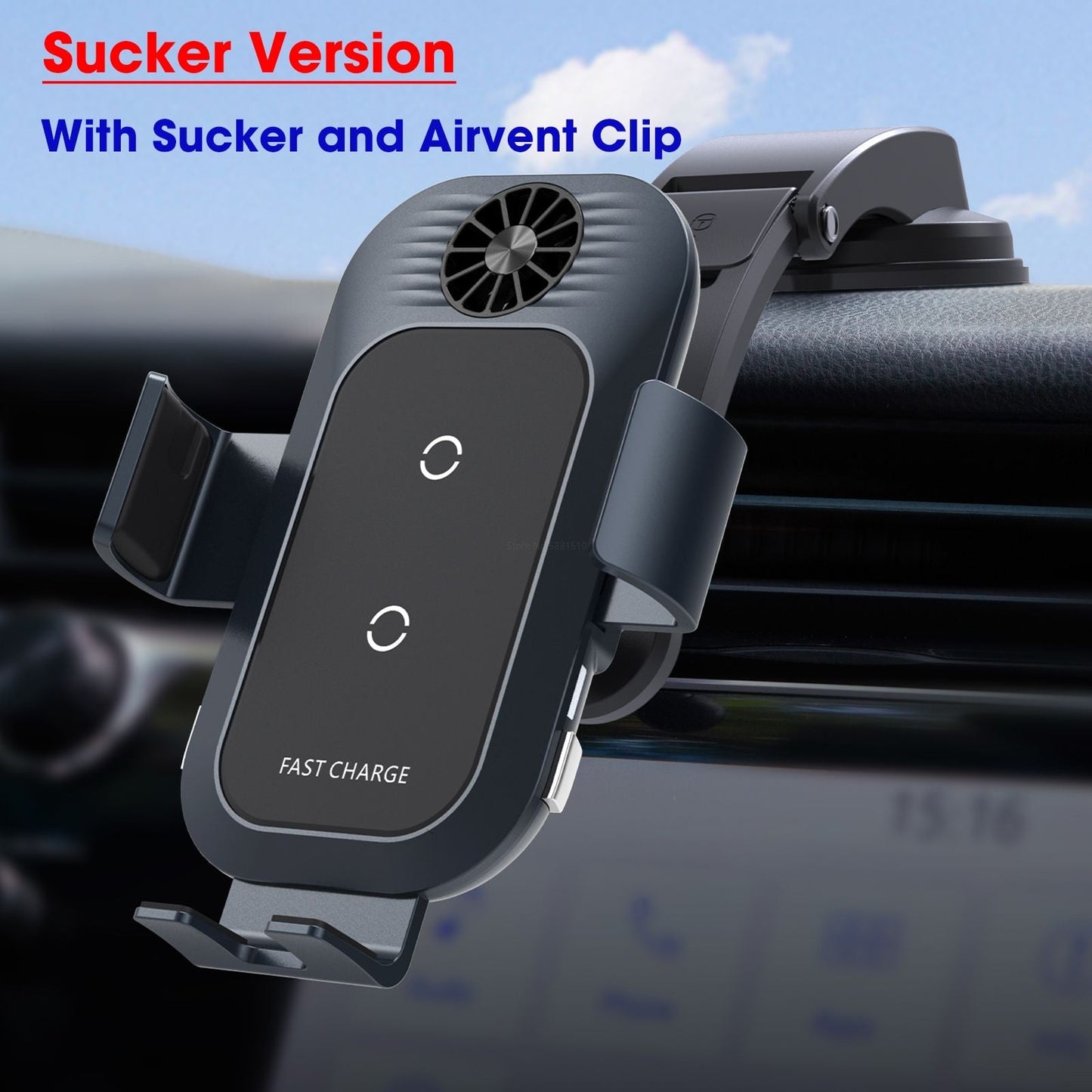 Dual Coil Car Wireless Charger For Samsung Galaxy Z Flip 4 - casetiphone