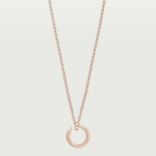 CARTIER NECKLACE PENDANT JUSTE UN CLOU ROSE GOLD