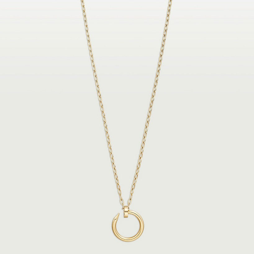 CARTIER NECKLACE PENDANT JUSTE UN CLOU GOLD