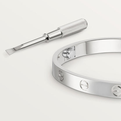 BRACELET CARTIER LOVE WHITE GOLD