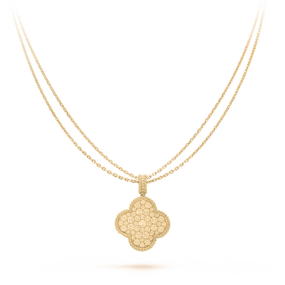 VAN CLEEF MAGIC ALHAMBRA GOLD LONG NECKLACE