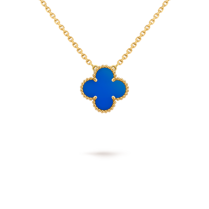 VINATGE ALHAMBRA PENDANT NECKLACE SKY BLUE
