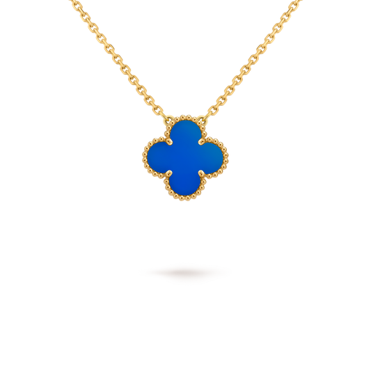 VINATGE ALHAMBRA PENDANT NECKLACE SKY BLUE