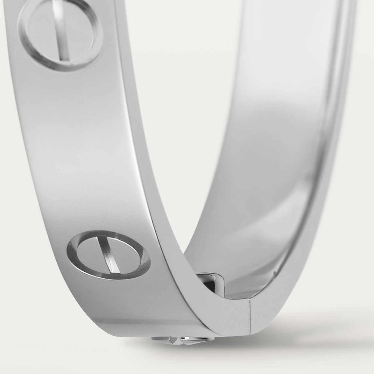BRACELET CARTIER LOVE WHITE GOLD