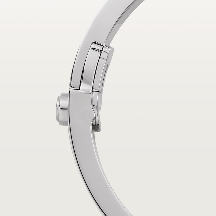 CARTIER LOVE CLASSIC PAVÉ WHITE GOLD BRACELET
