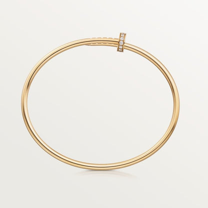 CARTIER JUSTE UN CLOU SMALL MODEL DIAMOND BRACELET IN GOLD