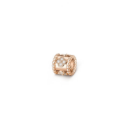 VAN CLEEF BEADED CLOVERS NECKLACE DURING ROSE GOLD