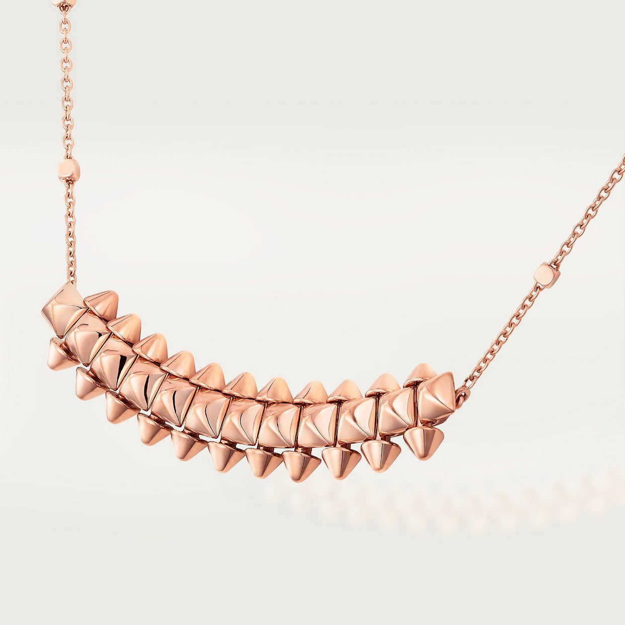 CARTIER CLASH ROSE GOLD NECKLACE