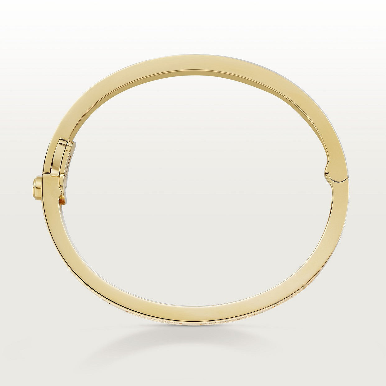 CARTIER LOVE CLASSIC PAVÉ GOLD BRACELET