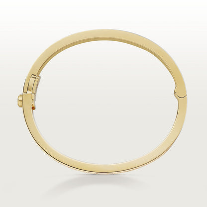 CARTIER LOVE CLASSIC PAVÉ GOLD BRACELET