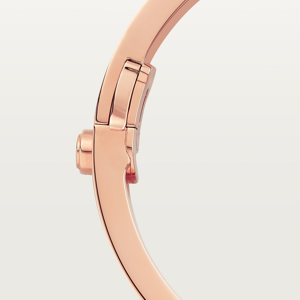 CARTIER LOVE CLASSIC PAVÉ ROSE GOLD BRACELET