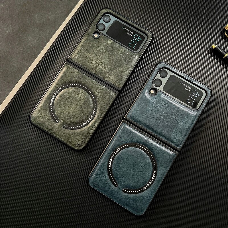 Luxury Business LeatherCase for Samsung Galaxy Z Flip - casetiphone