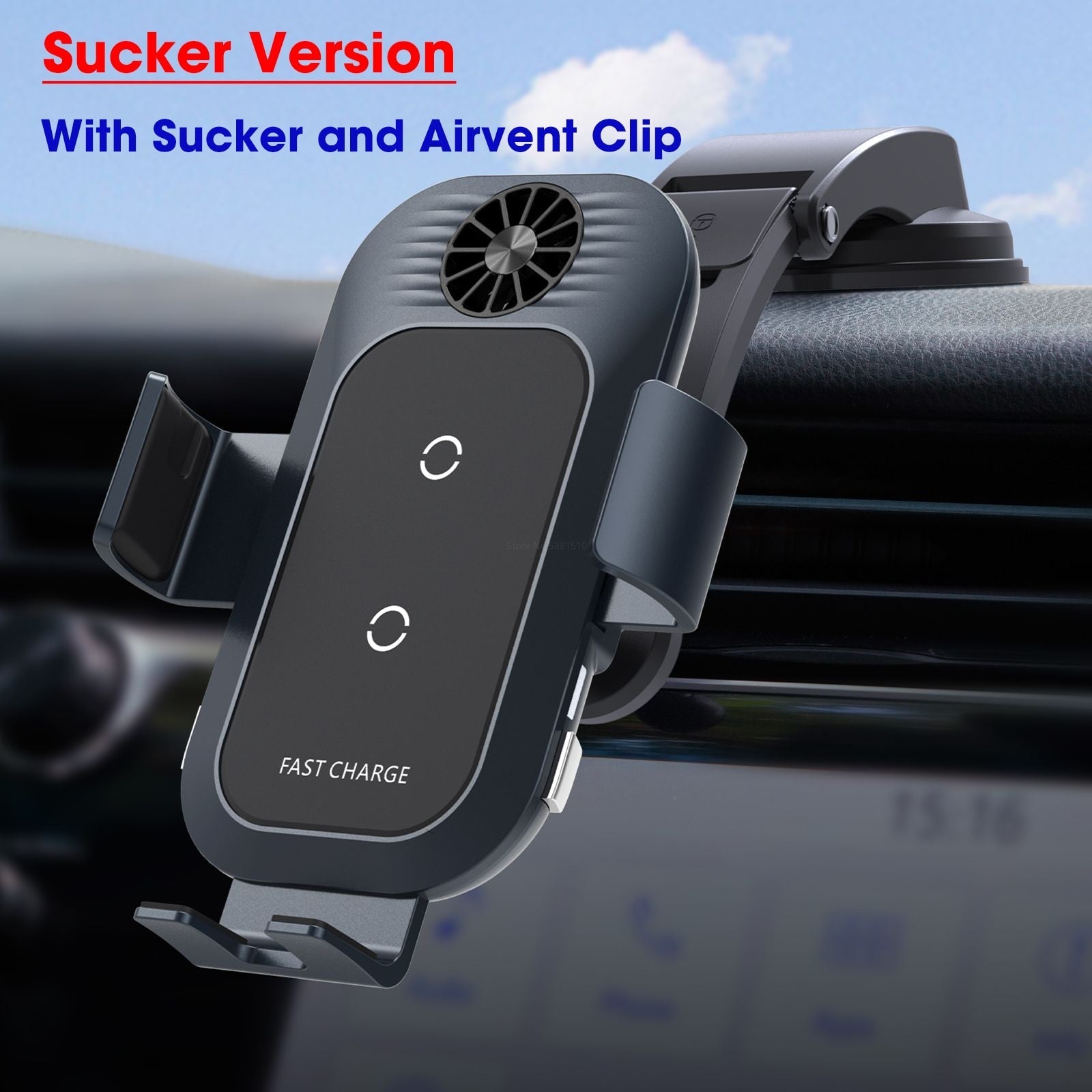 Dual Coil Car Wireless Charger For Samsung Galaxy Z Flip 4 - casetiphone