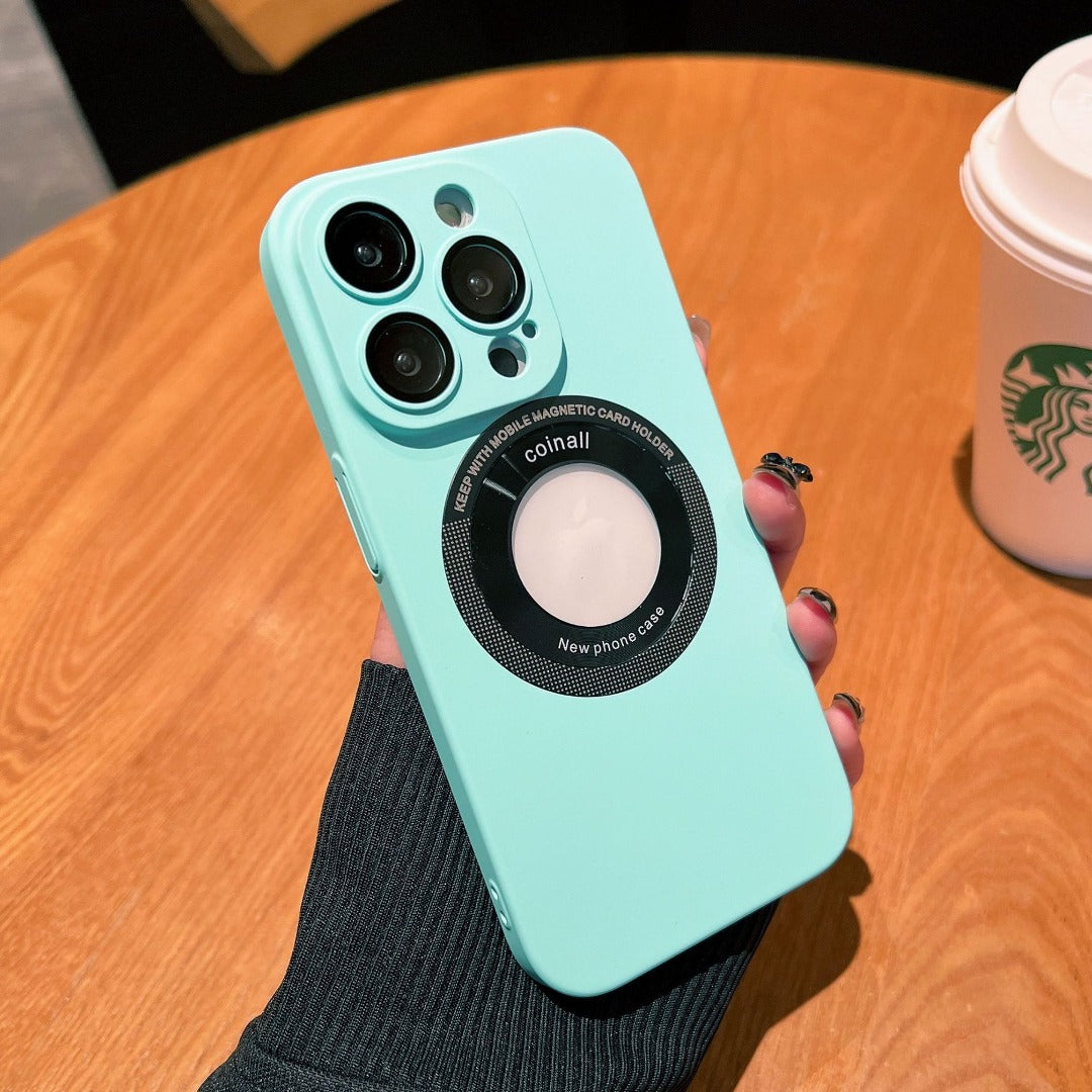 iPhone Series Frosted Magnetic Holder Case - casetiphone